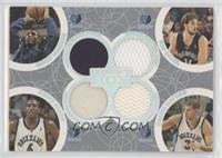 Shane Battier, Hakim Warrick, Pau Gasol, Eddie Jones #/193