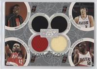 Martell Webster, Ha Seung-Jin, Theo Ratliff, Zach Randolph #/193