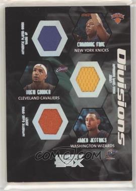 2005-06 Topps Luxury Box - Divisions Relics #DVR-15 - Brandon Bass, Channing Frye, Drew Gooden, Jared Jeffries, Theo Ratliff, Kwame Brown /192