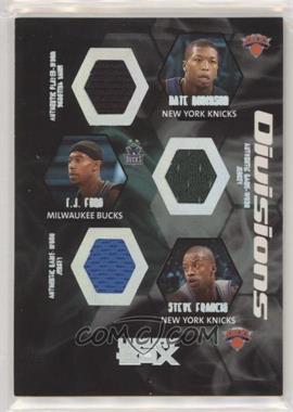 2005-06 Topps Luxury Box - Divisions Relics #DVR-18 - Nate Robinson, T.J. Ford, Steve Francis, Earl Boykins, Baron Davis, Tony Parker /192 [EX to NM]