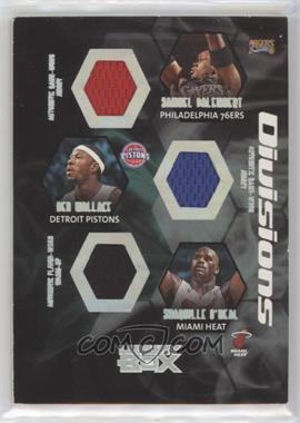 2005-06 Topps Luxury Box - Divisions Relics #DVR-3 - Amare Stoudemire, Samuel Dalembert, Ben Wallace, Shaquille O'Neal, Andrei Kirilenko, Yao Ming /192