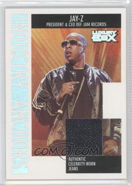 2005-06 Topps Luxury Box - Industry Anchors Relics #IAR-JZ1 - Jay-Z /279