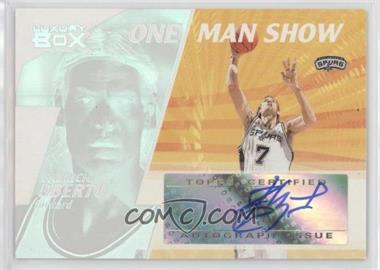 2005-06 Topps Luxury Box - One Man Show Autographs #OMSA-FO - Fabricio Oberto /724