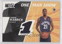 Hakim Warrick #/25