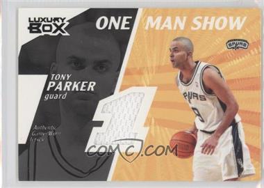 2005-06 Topps Luxury Box - One Man Show Relics - Courtside #OMSR-TP - Tony Parker /25
