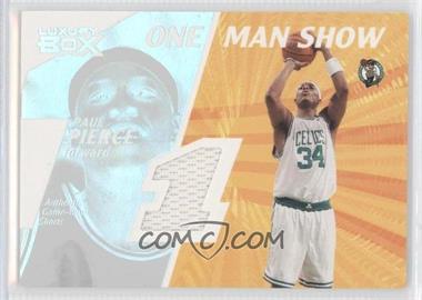 2005-06 Topps Luxury Box - One Man Show Relics #OMSR-PP - Paul Pierce /225