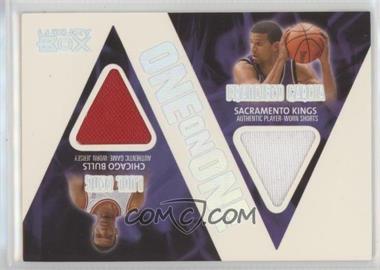2005-06 Topps Luxury Box - One on One Relics #OOR-DG - Luol Deng, Francisco Garcia /225