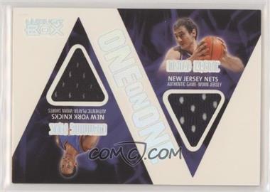 2005-06 Topps Luxury Box - One on One Relics #OOR-FK - Channing Frye, Nenad Krstic /225