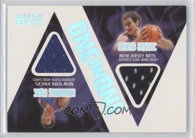 2005-06 Topps Luxury Box - One on One Relics #OOR-FK - Channing Frye, Nenad Krstic /225