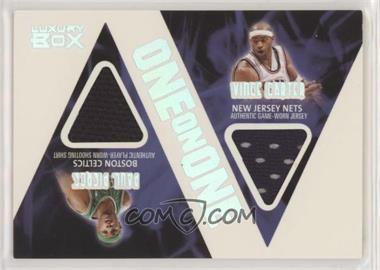 2005-06 Topps Luxury Box - One on One Relics #OOR-PC - Paul Pierce, Vince Carter /225