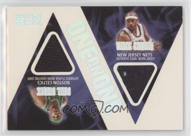2005-06 Topps Luxury Box - One on One Relics #OOR-PC - Paul Pierce, Vince Carter /225