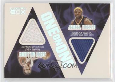 2005-06 Topps Luxury Box - One on One Relics #OOR-WT - Jason Williams, Jamaal Tinsley /225