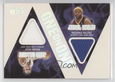 2005-06 Topps Luxury Box - One on One Relics #OOR-WT - Jason Williams, Jamaal Tinsley /225