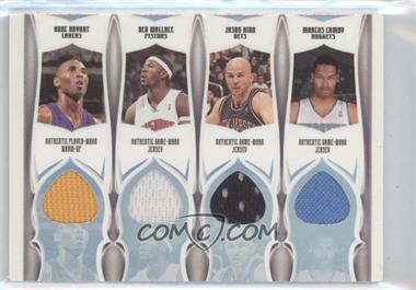 2005-06 Topps Luxury Box - Stat Sheet Relics #SSR-2 - Kobe Bryant, Ben Wallace, Jason Kidd, Marcus Camby, Allen Iverson, Tracy McGrady, Dwyane Wade /140