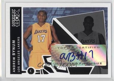 2005-06 Topps Luxury Box - The Machine Autographs - Courtside #TMA-ABY - Andrew Bynum /25