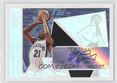 2005-06 Topps Luxury Box - The Machine Autographs #TMA-HW - Hakim Warrick /1192