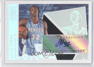 2005-06 Topps Luxury Box - The Machine Autographs #TMA-JH - Julius Hodge /474