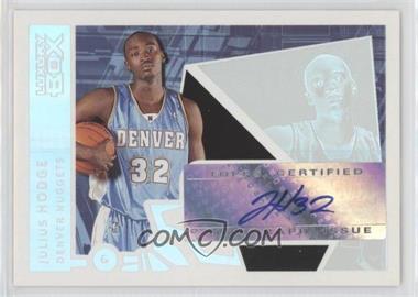 2005-06 Topps Luxury Box - The Machine Autographs #TMA-JH - Julius Hodge /474