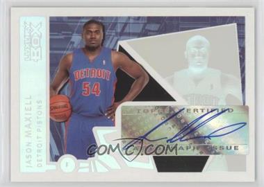 2005-06 Topps Luxury Box - The Machine Autographs #TMA-JM - Jason Maxiell /474