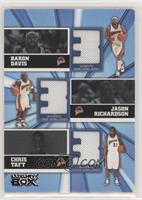 Baron Davis, Jason Richardson, Chris Taft #/25