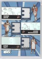 Baron Davis, Jason Richardson, Chris Taft #/250