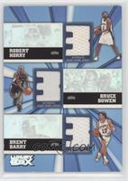 Robert Horry, Bruce Bowen, Brent Barry #/250