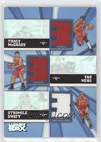 Tracy McGrady, Yao Ming, Stromile Swift #/250