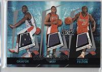 Emeka Okafor, Sean May, Raymond Felton, Bernard Robinson, Jason Kapono #/25