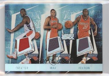 2005-06 Topps Luxury Box - Triple Double Relics #TDR-23 - Emeka Okafor, Sean May, Raymond Felton, Bernard Robinson, Jason Kapono /193