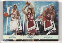 Larry Hughes, Anderson Varejao, Drew Gooden, Martynas Andriuskevicius, Luke Jac…