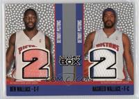 Ben Wallace, Rasheed Wallace #/25