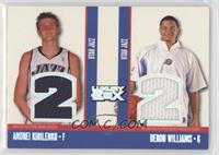 Andrei Kirilenko, Deron Williams #/193