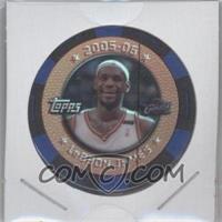 2005-06 Topps NBA Collector Chips - [Base] - Blue Foil #_LEJA.1 - LeBron James /299