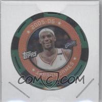 2005-06 Topps NBA Collector Chips - [Base] - Green #_LEJA - LeBron James