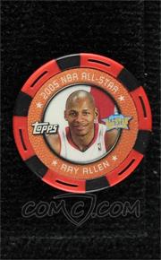 2005-06 Topps NBA Collector Chips - [Base] - Red #_RAAL - Ray Allen (All-Star)