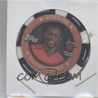 2005-06 Topps NBA Collector Chips - [Base] - White Foil #_DWWA - Dwyane Wade /599