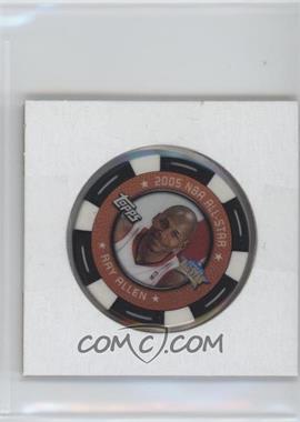2005-06 Topps NBA Collector Chips - [Base] - White Foil #_RAAL - Ray Allen /599