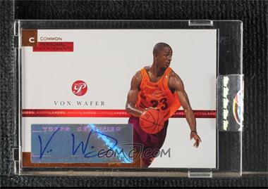 2005-06 Topps Pristine - Personal Endorsements Autographs - Uncirculated #PEC-VW - Von Wafer /7 [Uncirculated]