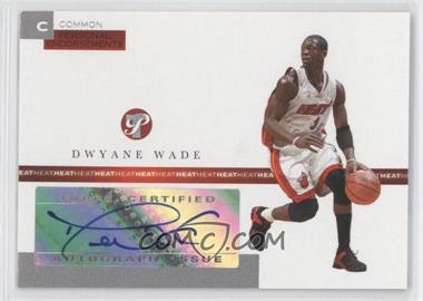 2005-06 Topps Pristine - Personal Endorsements Autographs #PEC-DWA - Dwyane Wade /215