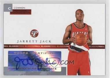 2005-06 Topps Pristine - Personal Endorsements Autographs #PEC-JJ - Jarrett Jack /215