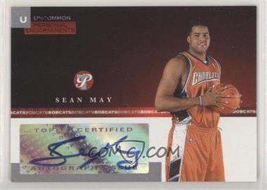 2005-06 Topps Pristine - Personal Endorsements Autographs #PEU-SMA - Sean May /125