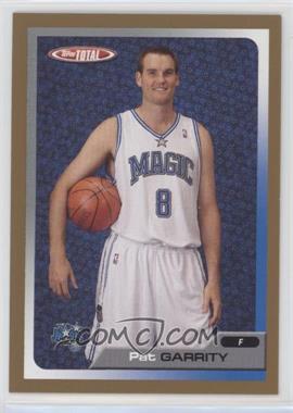 2005-06 Topps Total - [Base] - Gold #360 - Pat Garrity /10