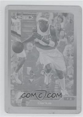 2005-06 Topps Total - [Base] - Printing Plate Yellow Front #125 - Darius Miles /1