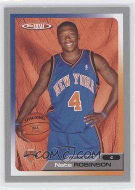 2005-06 Topps Total - [Base] - Silver #249 - Nate Robinson