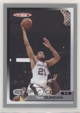 2005-06 Topps Total - [Base] - Silver #41 - Tim Duncan