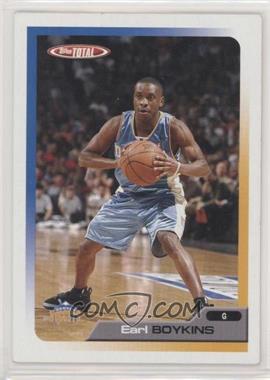 2005-06 Topps Total - [Base] #18 - Earl Boykins