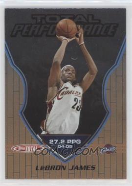 2005-06 Topps Total - Total Performance #TP2 - LeBron James