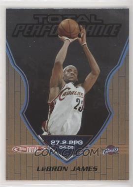 2005-06 Topps Total - Total Performance #TP2 - LeBron James