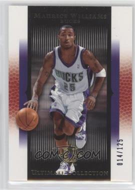 2005-06 Ultimate Collection - [Base] - Blue #73 - Mo Williams /125