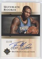 Ultimate Rookie - Rashad McCants #/25